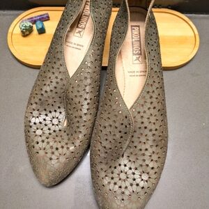 Pikolinos Elba Court Shoe, Sage